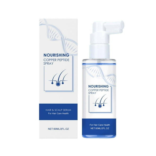 Productos para el cuidado del cabello que protegen la salud del cabello y el cuero cabelludo con suero de péptidos de cobre que estabiliza el cabello 60 ml de esencia de cuidado