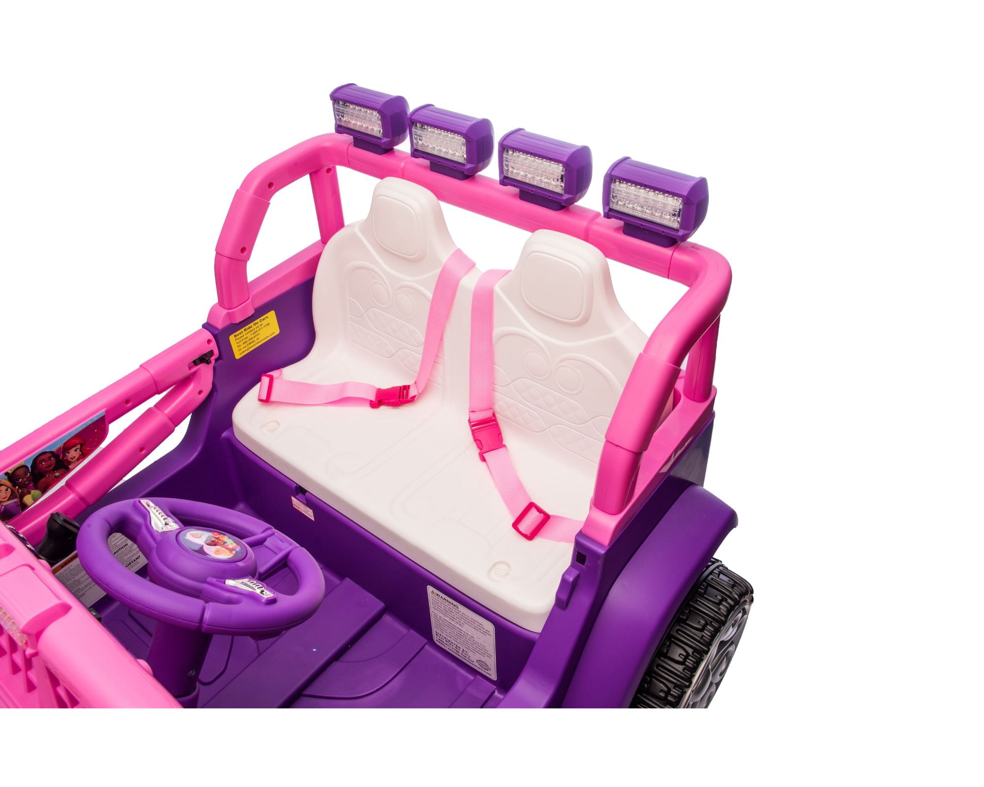 12V Disney Princess Voyager Battery Powered Ride On SUV, with Remote