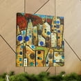 thumbnail image 6 of Expressionist Pointillism - Canvas, 6 of 10