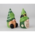thumbnail image 4 of Ceramic Irish Gnomes Salt and Pepper Shakers 3.875In, 4 of 5