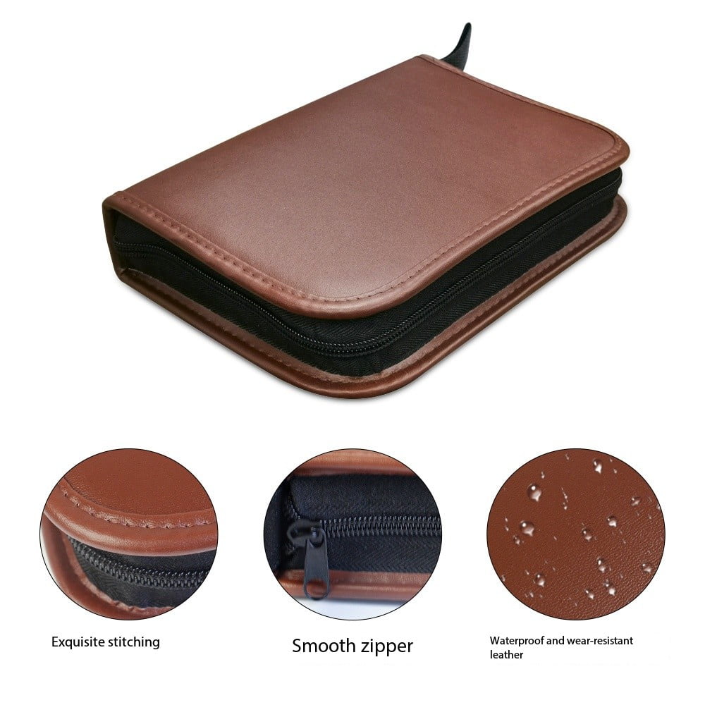 Golf Tool Bag Golf Accessories Bag Convenient Portable Multi-functional Large Capacity Storage Leather Bag Customizable Logo