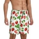 thumbnail image 2 of Fotbe Strawberry Pantalones Cortos de Pijama para Hombre, Ropa de Dormir, Pantalones de Pijama Cortos para Hombre-Large, 2 of 6