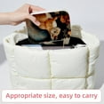 thumbnail image 6 of Squirrel Velvet Portable Necklace Organizer Box with Removable Compartment – Decorative Gift and Necklace Holder, 6 of 7