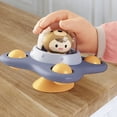 thumbnail image 2 of Juguetes de baño para niños pequeños, juguetes giratorios con ventosa, juguetes giratorios con ventosa, juguetes giratorios para bebés, rendimiento inigualable, 2 of 10