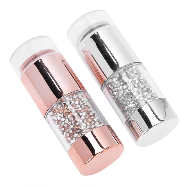 Estampadores De Uñas, Estampadores De Uñas De Silicona, Doble Cabeza Con Cubierta Materiales De Alta Tienda De Manicura Para El Hogar Salón De Belleza Tienda