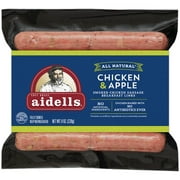 Aidells Smoked Chicken & Apple Sausage Breakfast Links, 8 oz 10Ct (Fully Cooked)