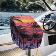 thumbnail image 3 of KUIFORTI Skull Golf Cart Seat Cover Golf Cart Seat Towel Blanket with 4 Front Pockets & Nonskid Bottom Portable Easy to Clean for Club Car and More 2 Person Seats Golf Carts, 3 of 7