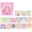 Castle Princess, variant on Princess Dress Up Sticker Book, Cute Makeup Sticker Activity Book, Educational Puzzle Toy for Girls Ages 3-6
