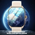 thumbnail image 3 of AZXY Smartwatch,Smart Watch for Android,Fitness Smart Watches,Bluetooth Sports Touchscreen Health Smart Watches for Women Men with Talk Call and Text,Waterproof Fitness Trackers,Gold, 3 of 9