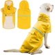 thumbnail image 2 of Chubasquero con capucha para perros, impermeable y resistente al viento, con rayas reflectantes, orificio para arnés amarillo 4xl Rojo Verde Cocina, Decoración y Otros, 2 of 5