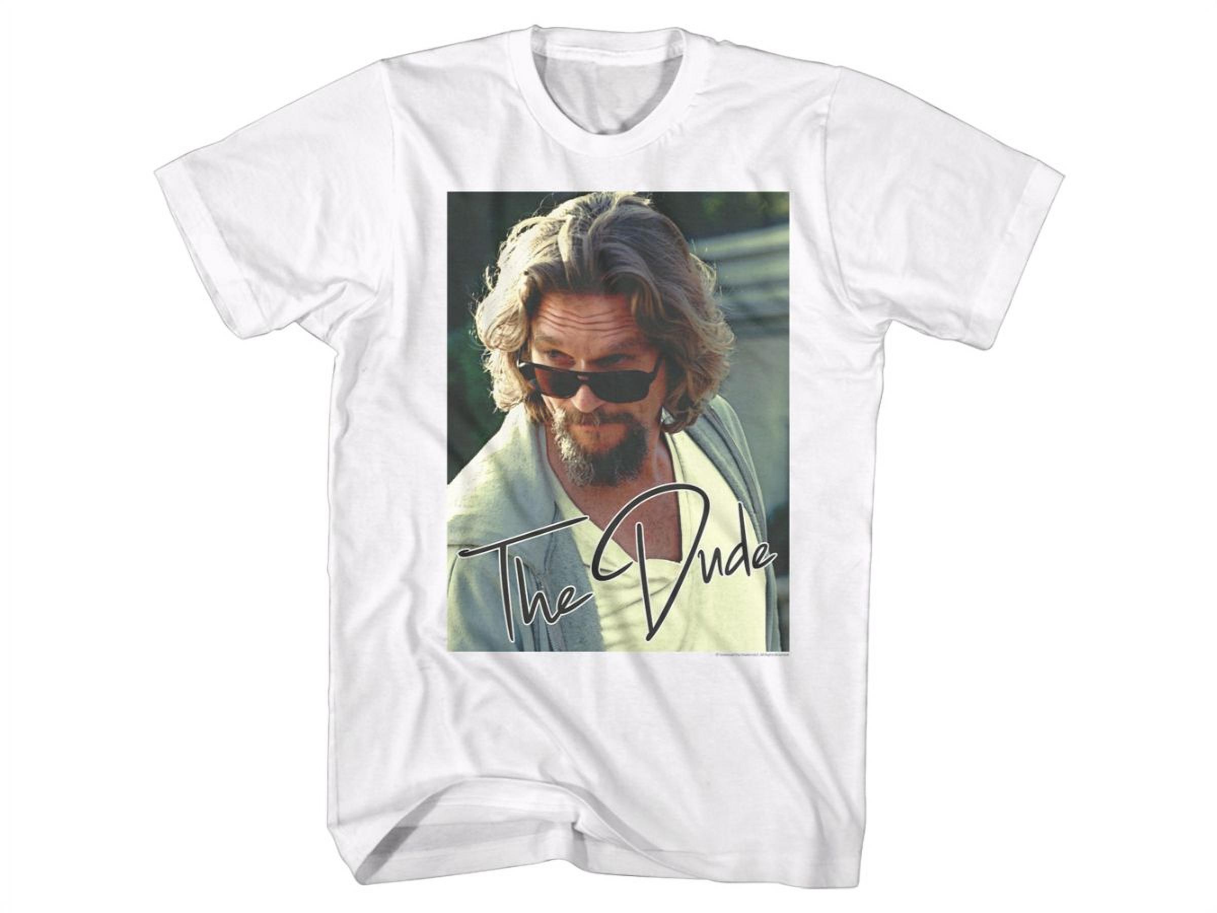 The Big Lebowski 90s Movie The Dude Shades Down Adult Short Sleeve