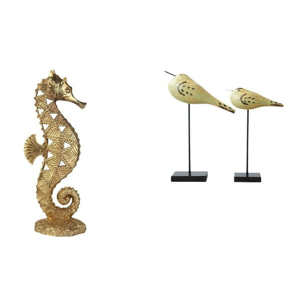 Estatua de resina,Estatua de resina para decoración del hogar,manualidades,oro,Estatuas de pájaros,Estatuas de pájaros de madera,decoración del hogar,decoraciones de pájaros,Figuras de