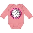 thumbnail image 3 of Inktastic Volleyball Girl Girls Long Sleeve Baby Bodysuit, 3 of 5