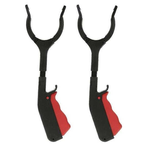 2pcs Plastic Claw Trash Garbage Picker Grabber Reacher Tools Picking up Trash Tongs 28cm Litter Picker Grabber Trash Claw Grabber Reaching Assist Tool