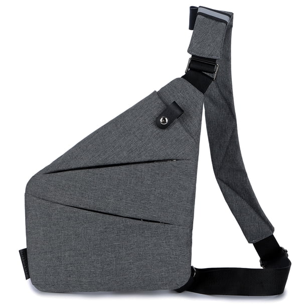 Paquete deportivo Sling Pack Slim Crossbody Mochila Bolsa de pecho informal ligera para deportes al aire libre Viajes Senderismo Irfora Paquete deportivo