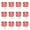 Red, variant on 24 Pack Fairy Lights Battery Operated, 7FT 20LED Waterproof Silver Wire Christmas Lights Outdoor, Firefly Mini String for Bedroom Party Birthday Wedding Indoor Decorations