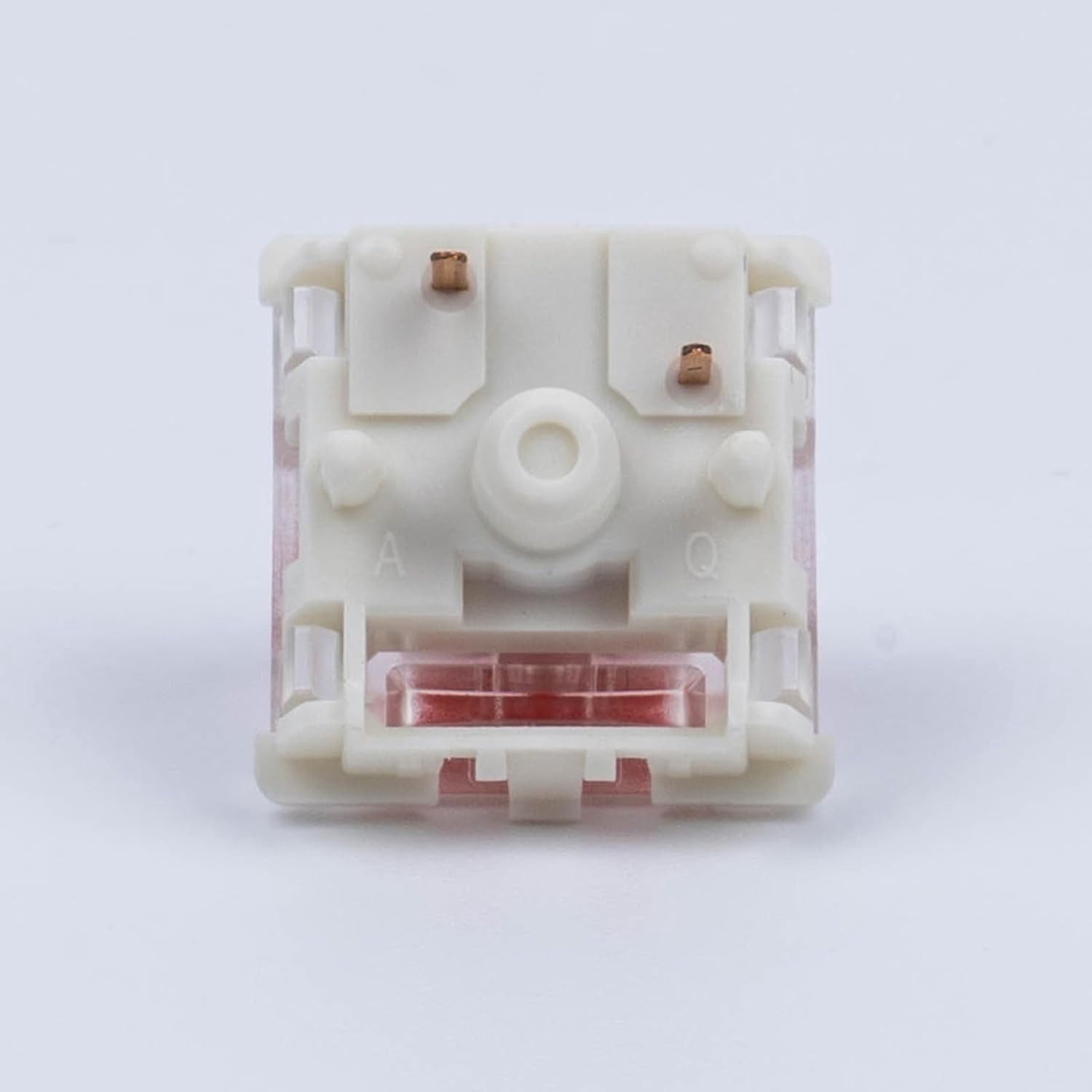 GATERON Jupiter Red Keyboard Switches, Linear 45gf RGB LED 5 Pin Factory Pre-lubed Key Switches for MX Mechanical Keyboard(Red,110PCS)