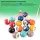 thumbnail image 3 of Juego De Bolas De Billar, Bolas De Billar Estilo Estadounidense Brillantes Para Torneo, 3 of 7