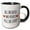 Black/White, variant on 3drose, All Because Two People Fell in Love Wedding Gift Honeymoon and Bridal Shower Gift, 11oz Magic Transforming Mug