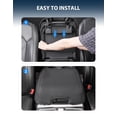 thumbnail image 3 of KBH Center Console Cover for Ford F150 Accessories 2015-2020, F250 F350 F450 2017-2022, Expedition 2018-2024 Leather Armrest Cover Protector Pad, Black, 3 of 6