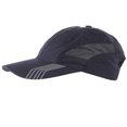 thumbnail image 3 of 1 gorro de malla ajustable con visera para exteriores, de secado rápido, para hombre y mujer (azul oscuro), 3 of 6
