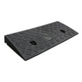 thumbnail image 4 of TISHITA Curb Ramp AntiSlip Easy to Use Roadside Slope Pad for Trailers Driveway Cars Black 50cmx22cmx5cm, 4 of 8