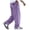 Purple, variant on Men's Sweatpants Men's Pants Stretch Sweatpants Elastic Drawstring Casual Workout Joggers Hiking Pants with Pockets (AG,S)