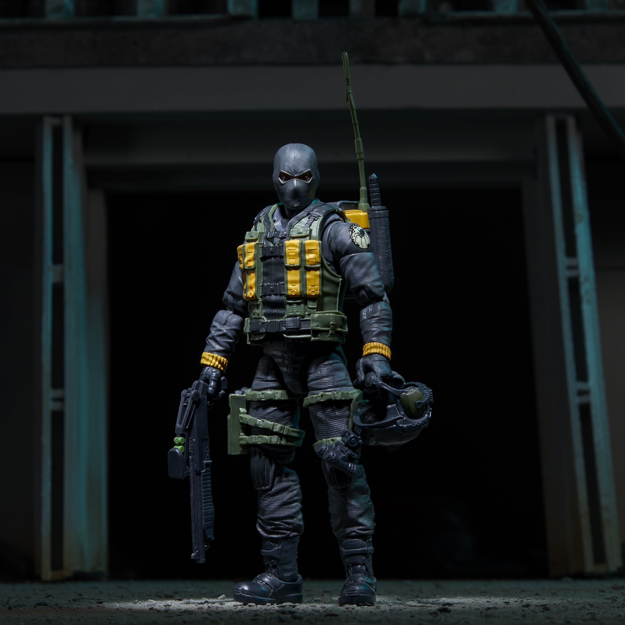 G.I. Joe Classified Series Night Force Parth Wolf Spider Action Figure, 6"