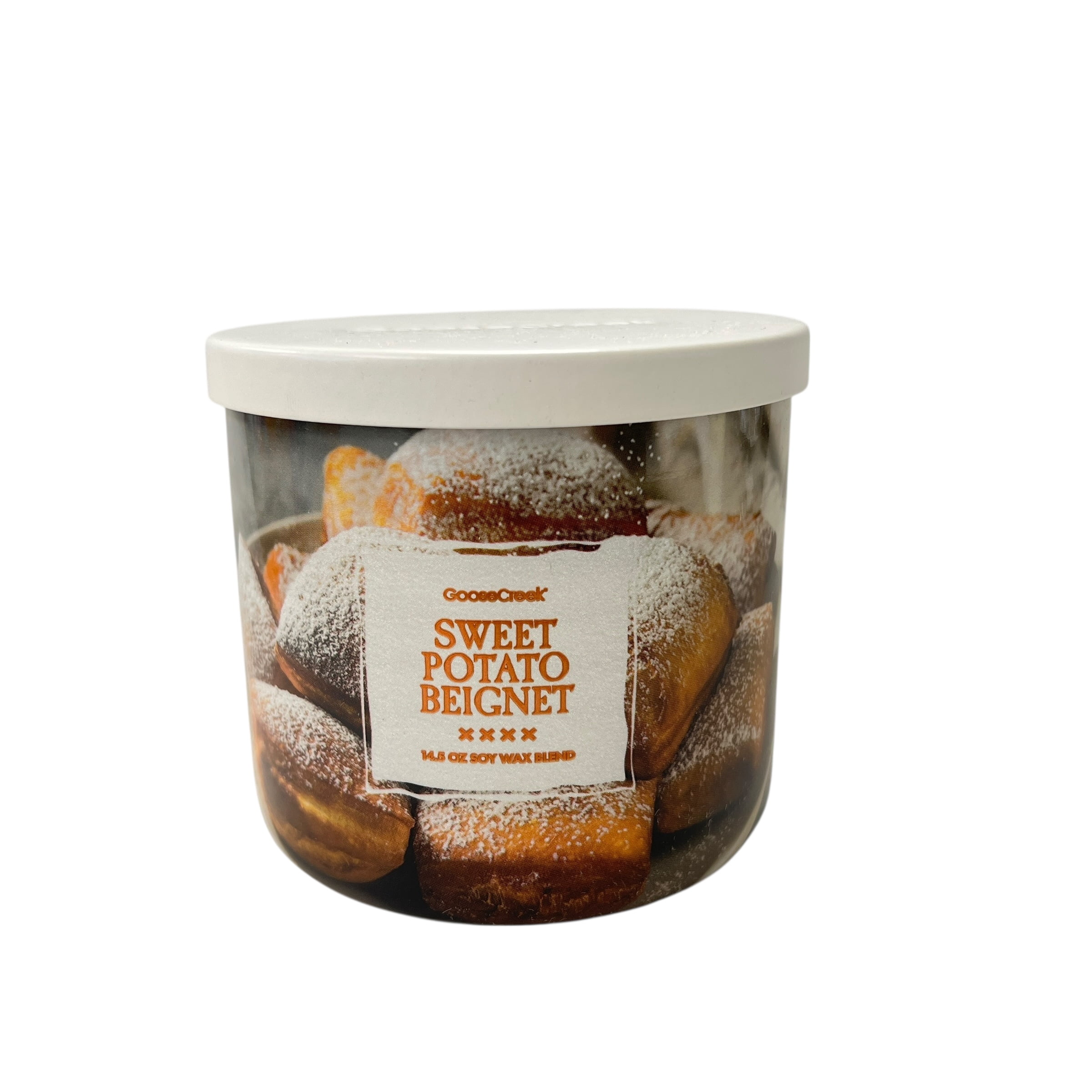 Goose Creek Sweet Potato Beignet Scented 3 Wick Candle 14.5 oz