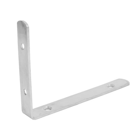 150mmx110mmx3mm Stainless Steel L Shaped Fixed Angle Bracket 150mmx110mmx3mm Stainless Steel L Shaped Fixed Angle Bracket Shelf Support Image 1 Of 3