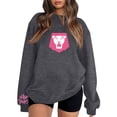 thumbnail image 1 of Moonsky Sudadera pop Demon Hun/er, sudadera Huntrix con cuello redondo, jersey de manga larga para mujer y hombre, ropa de calle, moda urbana (Gris oscuro L), 1 of 3