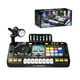 thumbnail image 1 of Reproductor de discos multifunción para DJ, altavoz Bluetooth, luz, música, percusión, piano electrónico, juguete para niños | Reproductor de música con efectos de iluminación, batería rítmica,, 1 of 2