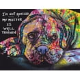 thumbnail image 2 of Dean Russo Collection 14x12 Gold Ornate Wood Framed with Double Matting Museum Art Print Titled - Not Spoiled, 2 of 4