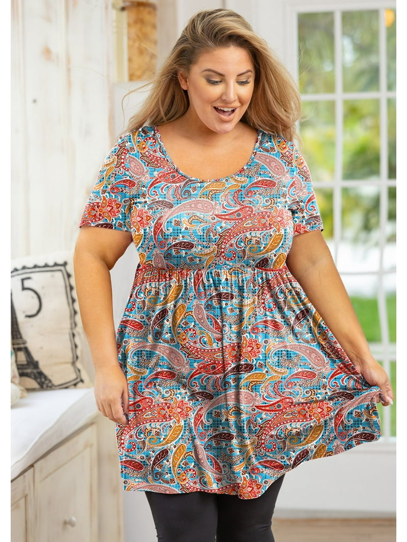 plus size dress tops Unique Vintage Plus Size Black Peasant Sleeve Blouse