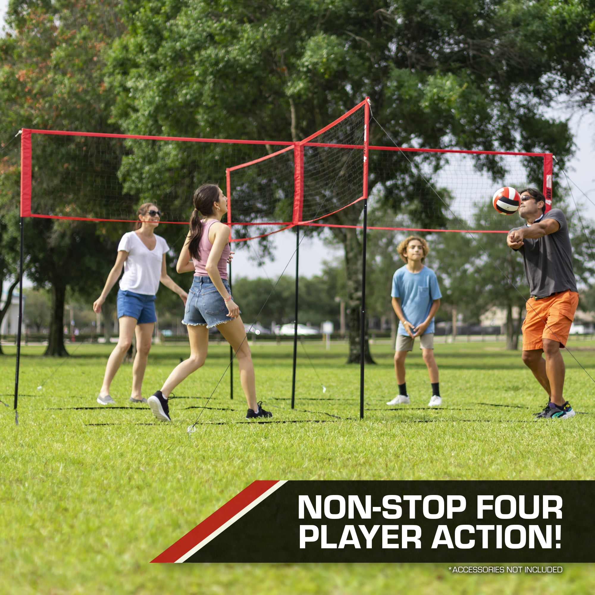 EastPoint Sports 4-Way Badminton Volleyball Net