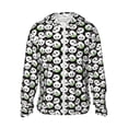 thumbnail image 1 of Vsdgher Chandails à Capuchon pour Adultes à Imprimé Panda Ours, Maillot Dermoprotecteur pour Hommes Femmes, Chandails de Pêche à Manches Longues avec Protection Solaire pour Course Athlétique Natation-Xx-Grand, 1 of 7