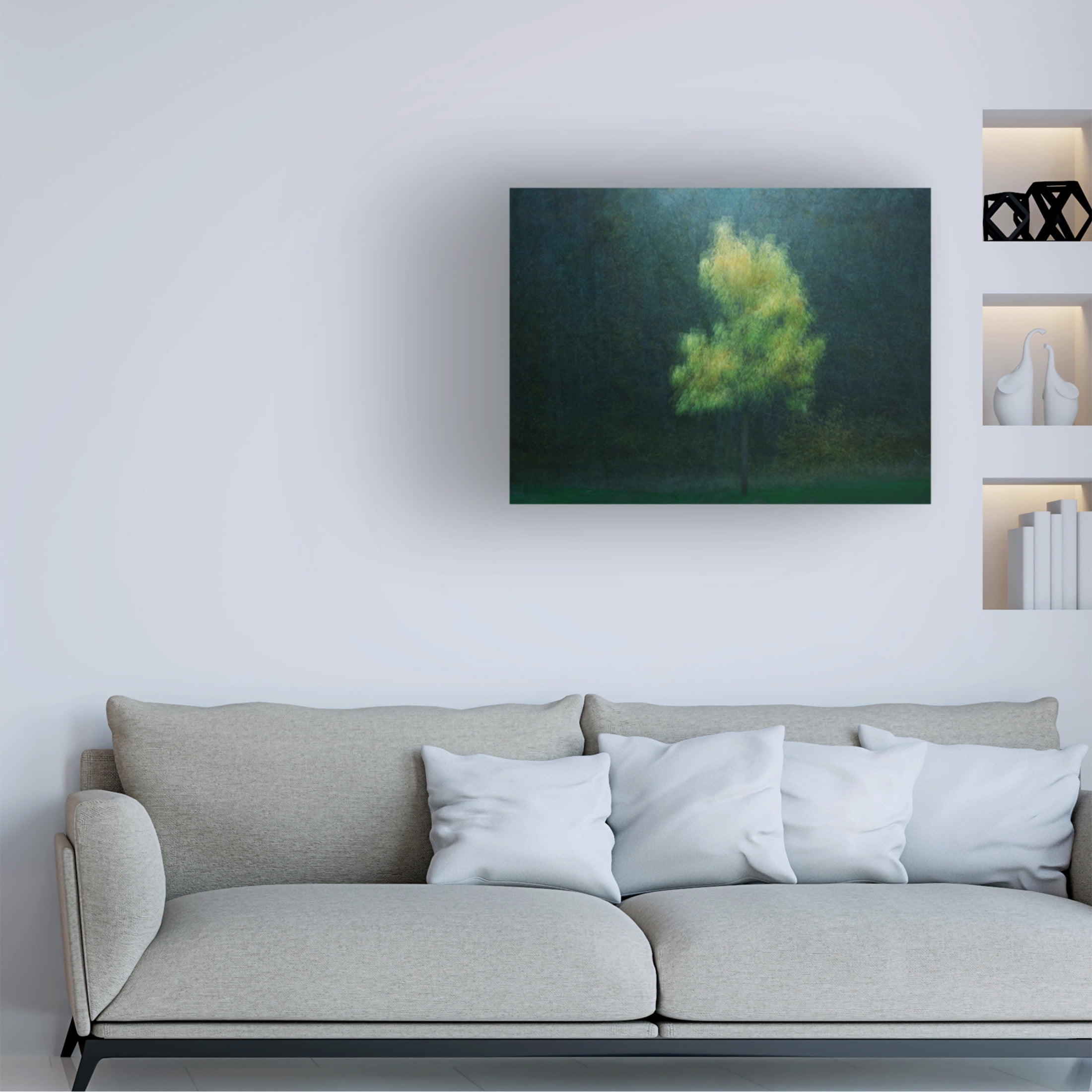 Canvas Wall Art - Delphine Devos 'Yellowing' Wall Art for Living Room, Bedroom, or Office Décor by Trademark Fine Art - 24 x 18 Inches