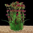 thumbnail image 1 of Simulación de decoración de acuario, pecera, plantas acuáticas falsas, adornos de algas marinas de plástico acuático (rojo vino) Sailing Electrónica, 1 of 4