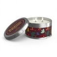 thumbnail image 3 of 11.5oz 2-wick Tin Candle - Pomegranate & Pomander, 3 of 3