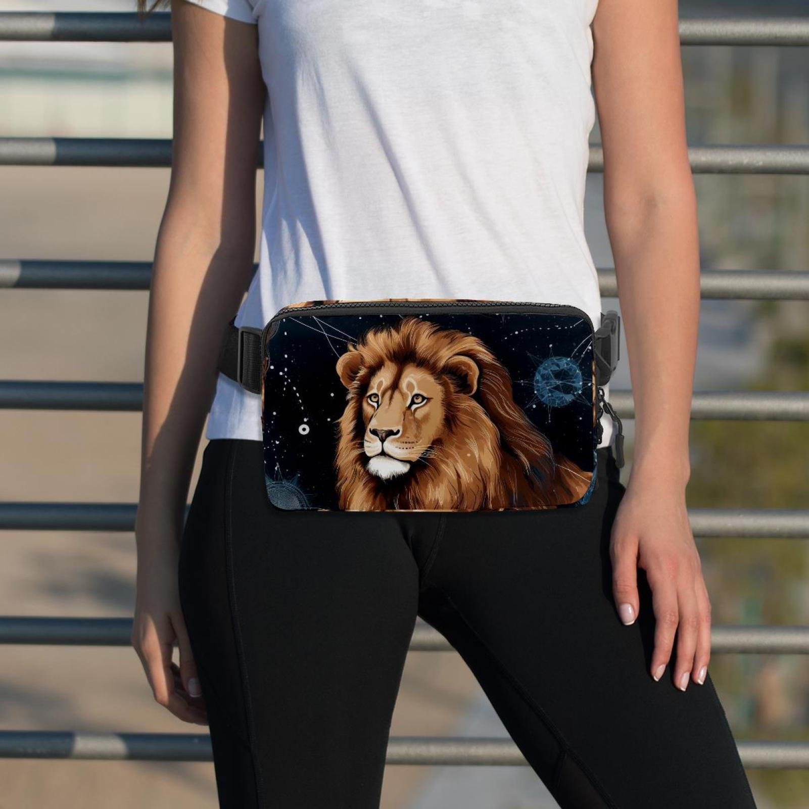 Leo Lightweight Adjustable Waist Pack with Extension Strap - Unisex Fanny Pack Money Belt