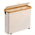 thumbnail image 1 of Dsscvnef Transparent Tissue Storage Household Bathroom Tissue and Miscellaneous Storage Foldable With Lid Storage, 1 of 4