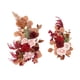 thumbnail image 1 of 2 piezas de flores de arco de boda, rosas artificiales, guirnalda de hojas verdes de granja K, 1 of 9