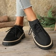 thumbnail image 3 of Rokment Womens Mesh Slip on Socks Oxfords Breathable Fashionable Platform Chunky Lug Sole Mid Heel High Top Fashion Sneakers Walking Dress Shoes L Size 6.5, 3 of 8