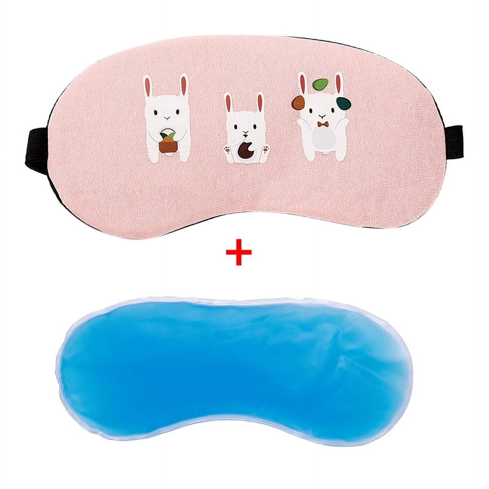 Funny Cartoon Eye Cover Sleeping Mask Creative Eyepatch Sleep Mask Travel Relax Eye Band Sleeping Aid Kids Blindfold
