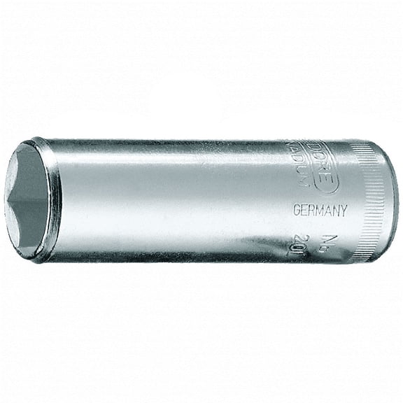 GEDORE 20L8 Socket, 1/4", Long 8 mm