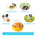 thumbnail image 6 of Dog puzzle toys,Interactive dog toys, Dog treat ball,Dog Toy Treat Ball,Food Dispenser,dog games for boredom,Slow Eating Ball for Small Medium Large Dogs and Cats, 6 of 7