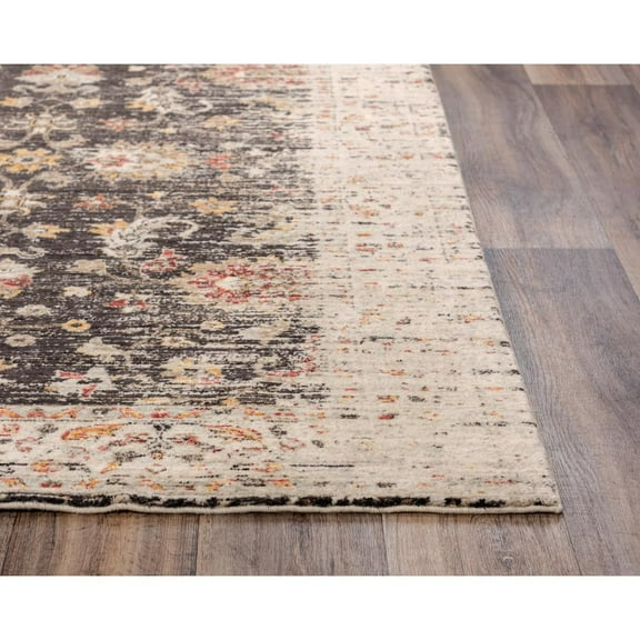 Alora Decor Infinity 8' x 10' Classical Brown/Beige/Apricot Hybrid Area Rug