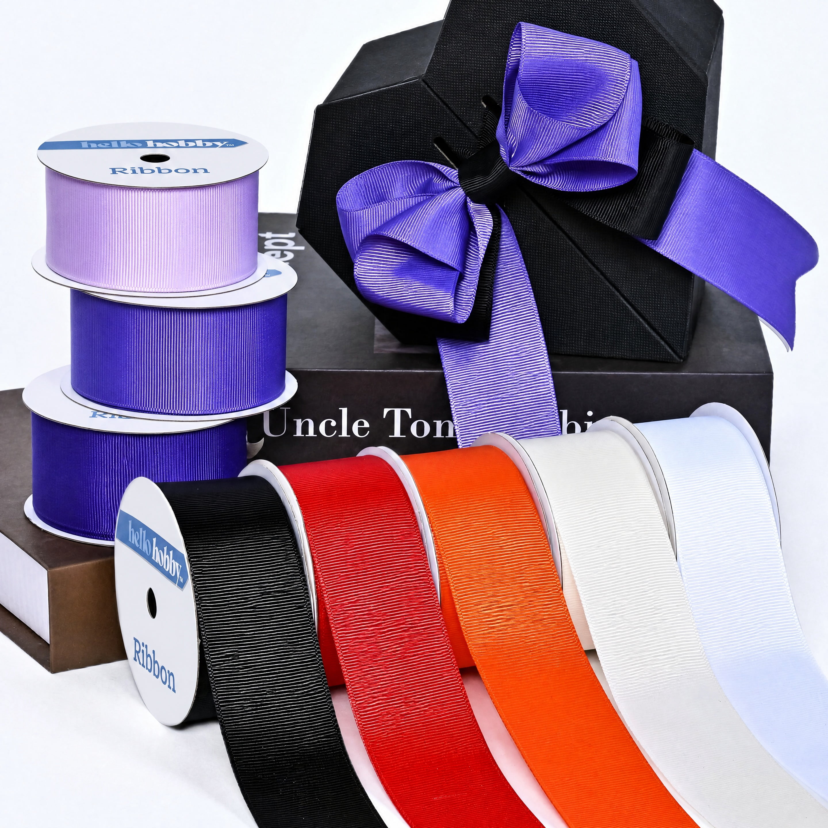 Hello Hobby 1.5" Blue Grosgrain Ribbon, 4 Yards