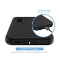 thumbnail image 4 of onn Rugged Phone Case for Samsung Galaxy A37 5G / A36 5G - Black, 4 of 7