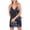 Black, variant on Miluxas Dresses for women ,Women Sleeveless Sequined Halter Halter Dress Black 10(XL)